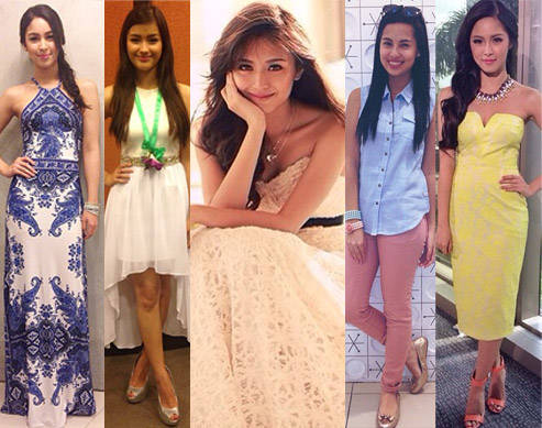 sachin and babi light blue dress Kathryn Bernardo Ball Gown
