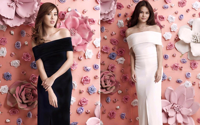 sachin and babi light blue dress Nadine Lustre receiving flowers from secret admirer